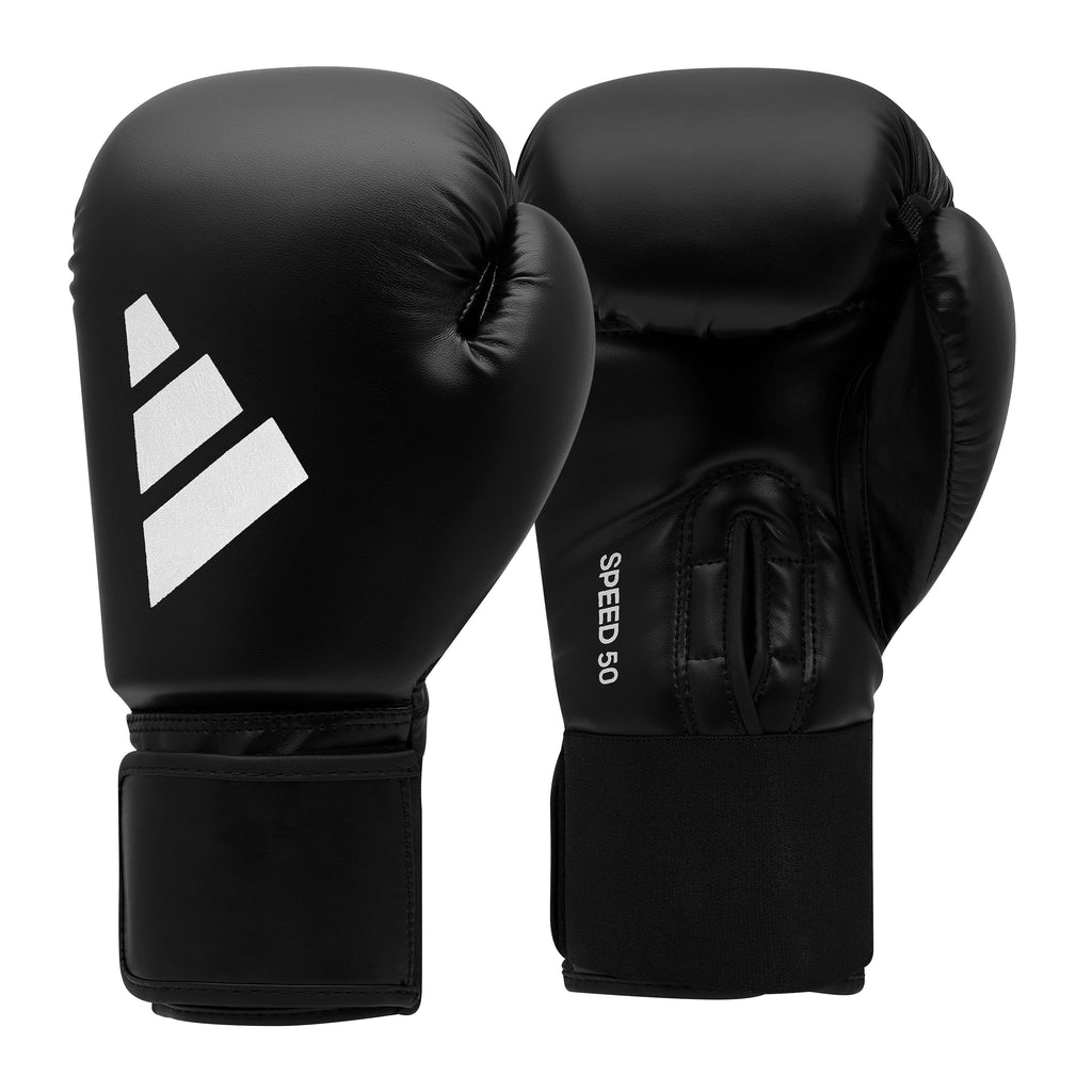 Adidas Junior Boxing Set - Zwart/Wit - 6 oz - Aanzicht