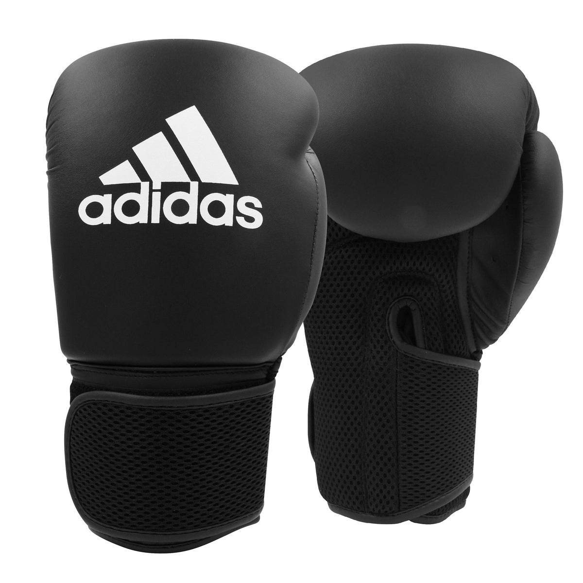 Adidas Adult Boxing Kit 2 - Zwart/Wit - 14 oz - Aanzicht