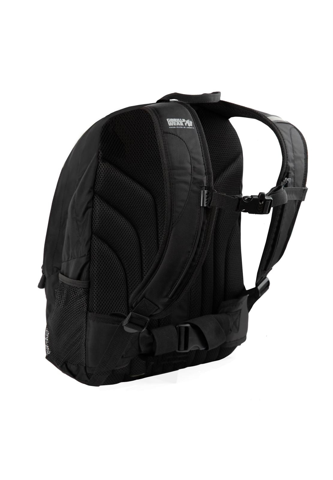 Gorilla Wear Las Vegas Backpack - Zwart - Aanzicht