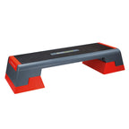 HMS Fitness Premium Aerobic Step - Zwart/Rood - Aanzicht