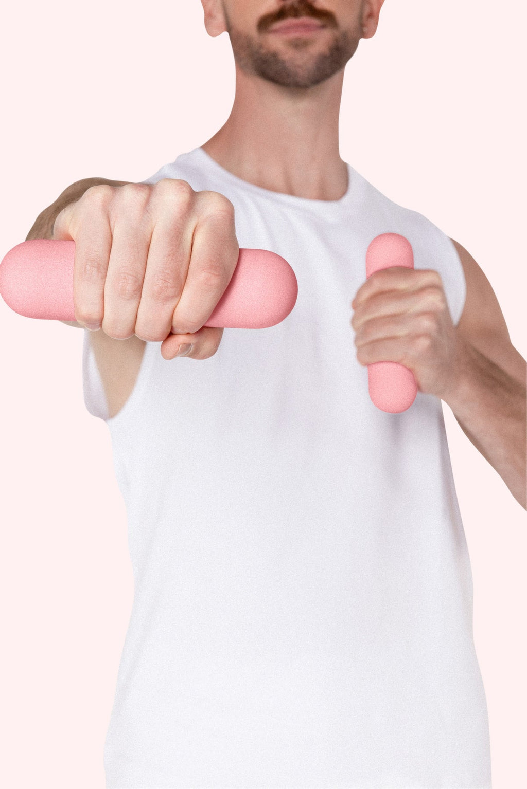 Bala Bars Dumbbells - 2 x 1,5 kg - Blush/Roze - Aanzicht