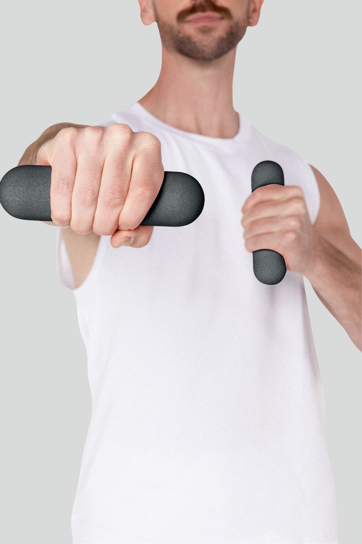 Bala Bars Dumbbells - 2 x 1,5 kg - Charcoal/Grijs - Aanzicht