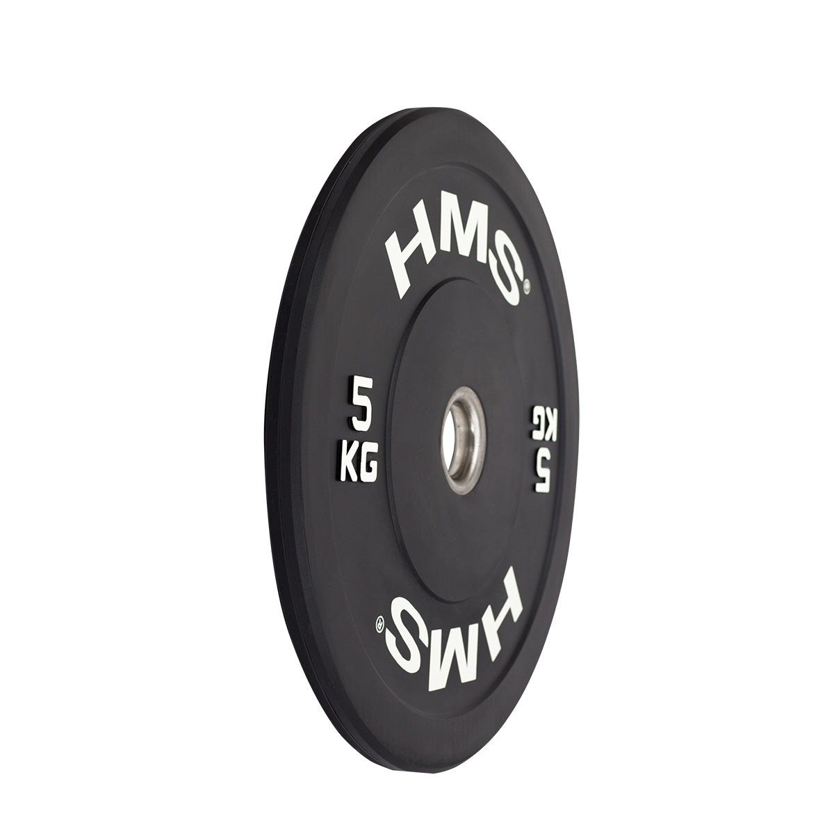 HMS Bumper Plate - Olympische Halterschijf - 5 kg - Aanzicht