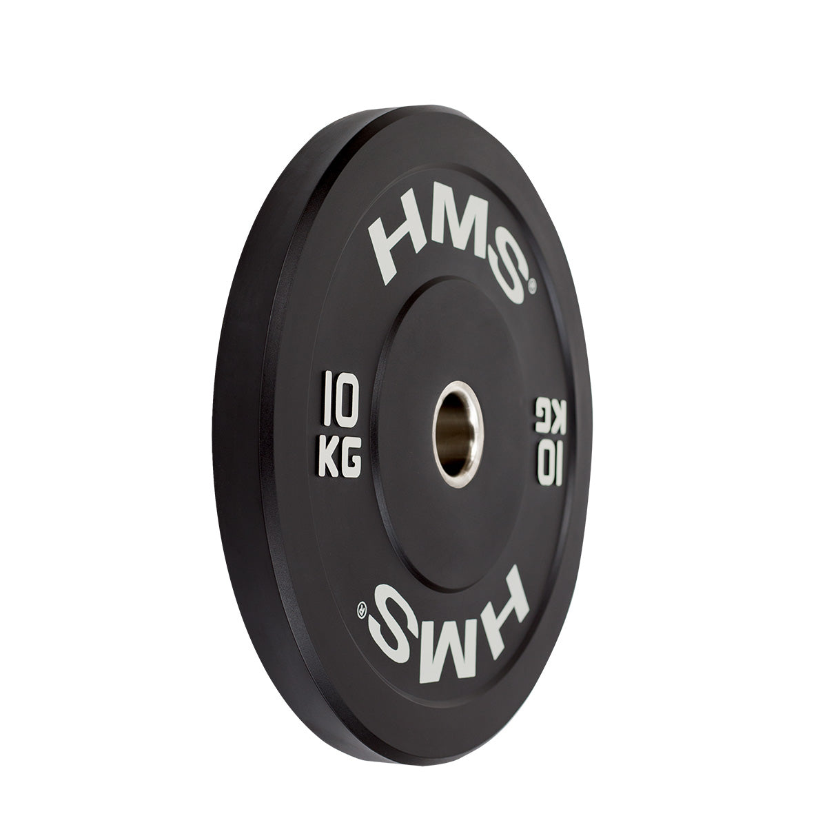 HMS Bumper Plate - Olympische Halterschijf - 10 kg - Aanzicht