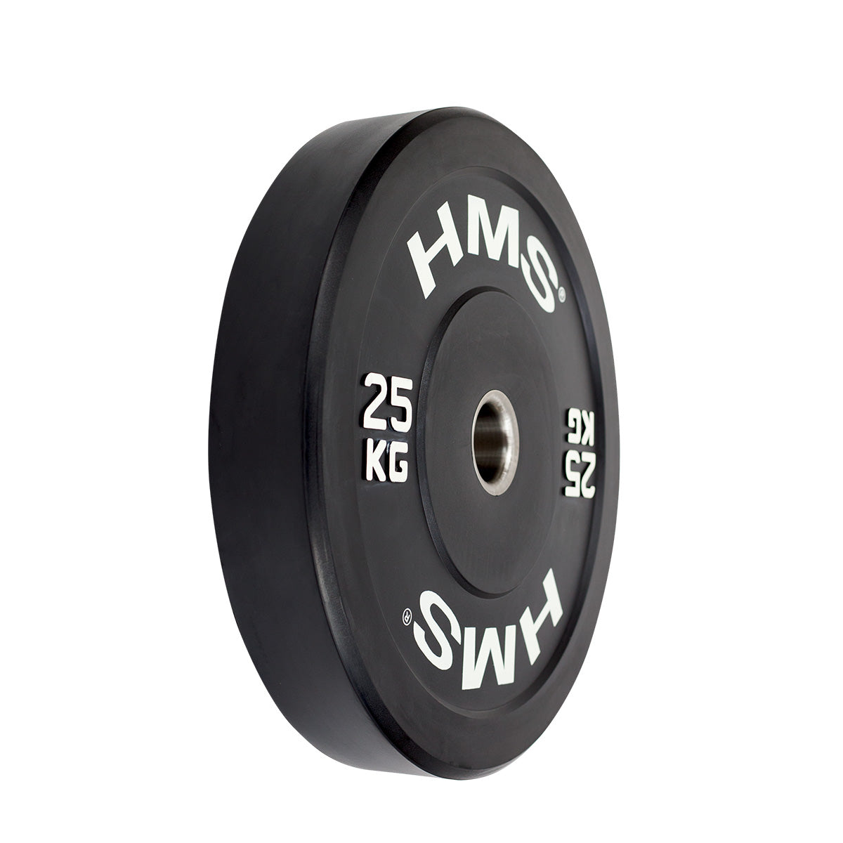 HMS Bumper Plate - Olympische Halterschijf - 25 kg - Aanzicht