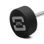 Toorx PU Straight Bar - Vaste Halterstang - 25 kg - Aanzicht