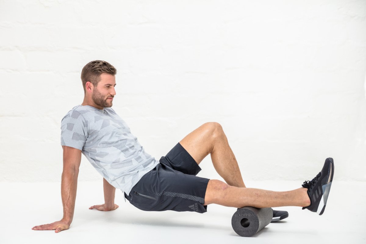 Blackroll Standard Foam Roller - 30 cm - Zwart - Aanzicht