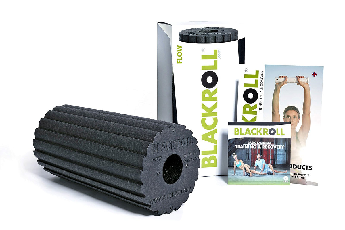 Blackroll Flow Standard Foam Roller - 30 cm - Zwart - Aanzicht