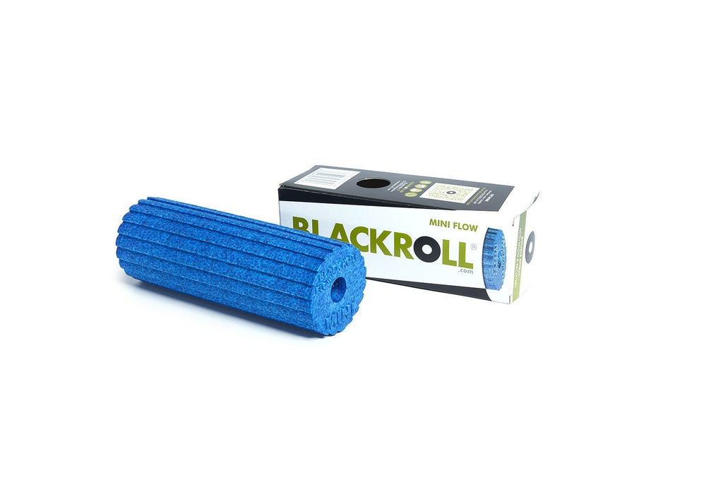Blackroll Mini Flow Foam Roller - 15 cm - Azuur Blauw - Aanzicht