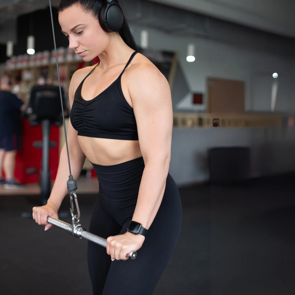 Toorx Fitness BTDN Straight Triceps Bar - Aanzicht