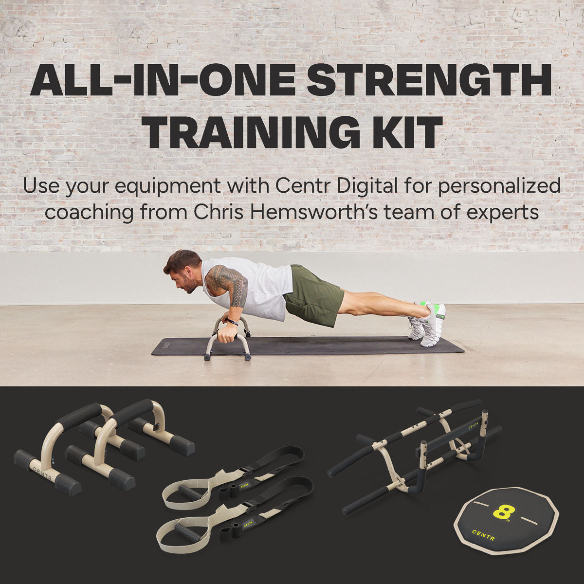 Centr Strength Training Kit - Aanzicht