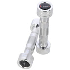 HMS Chroom Dumbbell Set - 2 x 1 kg - Aanzicht