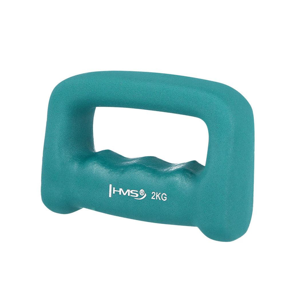 HMS Neopreen Dipping Dumbbell - 2 kg - Aanzicht