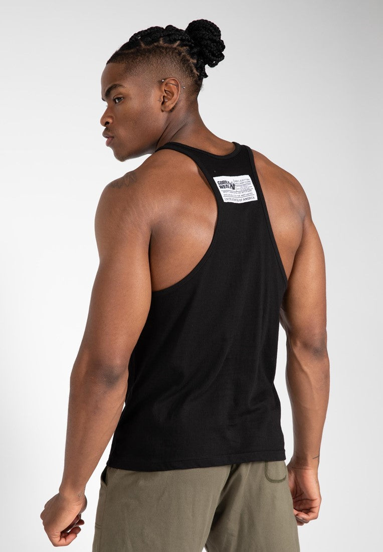 Gorilla Wear Classic Tank Top - Zwart - Aanzicht