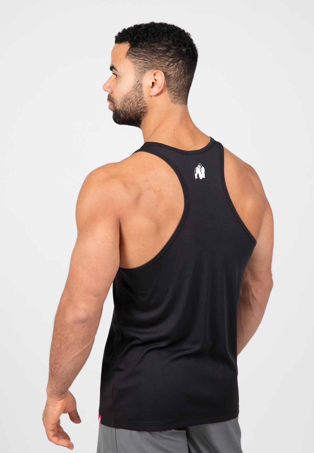 Gorilla Wear Classic Training Tank Top - Zwart - Aanzicht