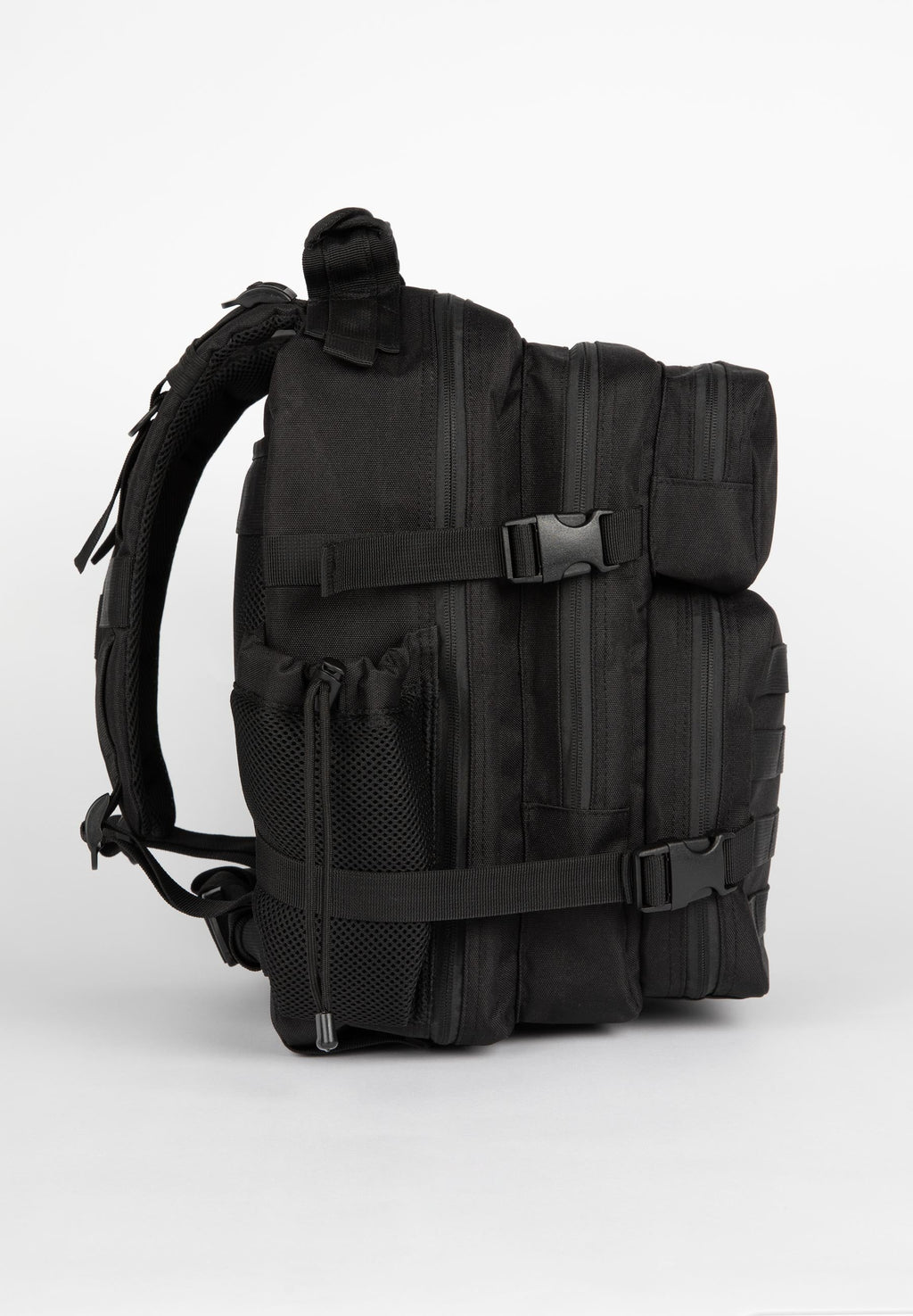 Gorilla Wear Clyde Meal Prep Rugzak - Sporttas - Zwart - Achteraanzicht