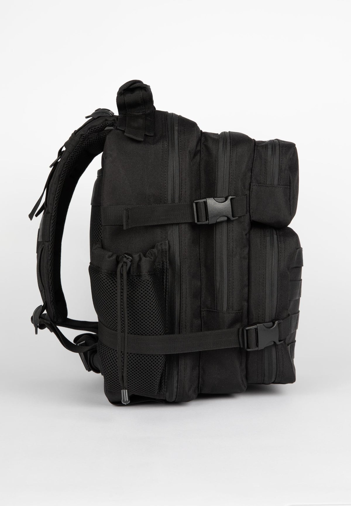 Gorilla Wear Clyde Meal Prep Rugzak - Sporttas - Zwart - Achteraanzicht