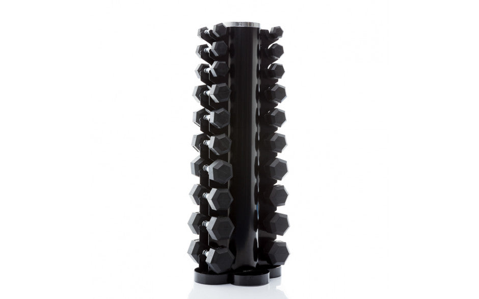 Muscle Power Dumbbell Toren - Zwart - Aanzicht
