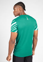 Gorilla Wear Easton T-shirt - Groen/Wit - Aanzicht