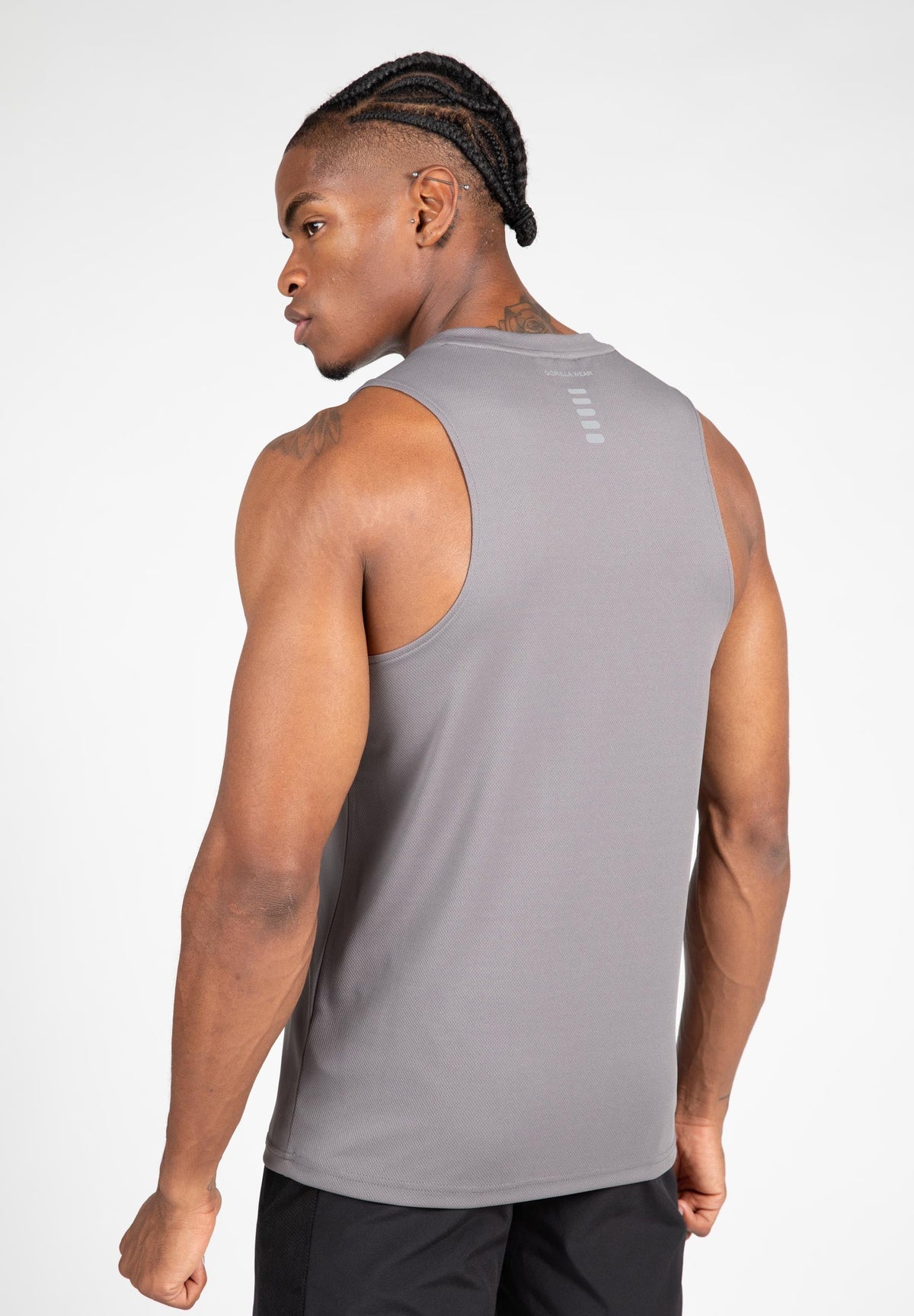 Gorilla Wear Easton Tank Top - Grijs - Aanzicht