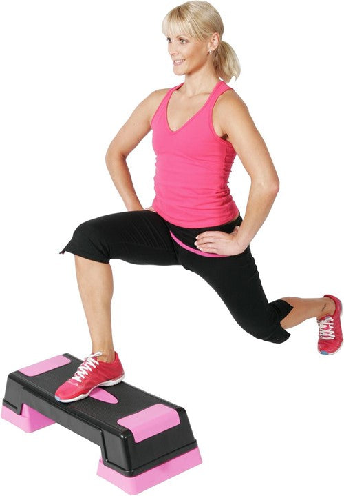 Gymstick Fitness Step - Aerobic Stepper - Met trainingsvideo - Aanzicht