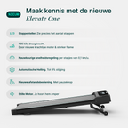 Dreaver Elevate One Walkingpad - met Stappenteller - Aanzicht