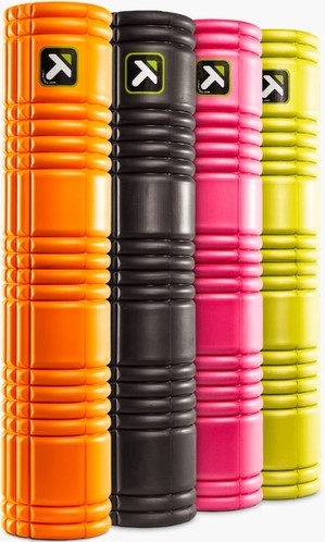Triggerpoint The Grid 2.0 Foam Roller - Zwart - Vooraanzicht