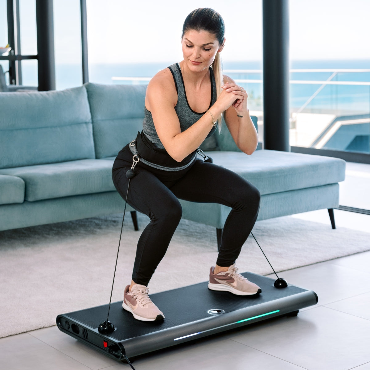 Flow Fitness Perform G1i - Smart Home Gym - Krachtstation - 150kg - Inclusief Gratis App - Aanzicht