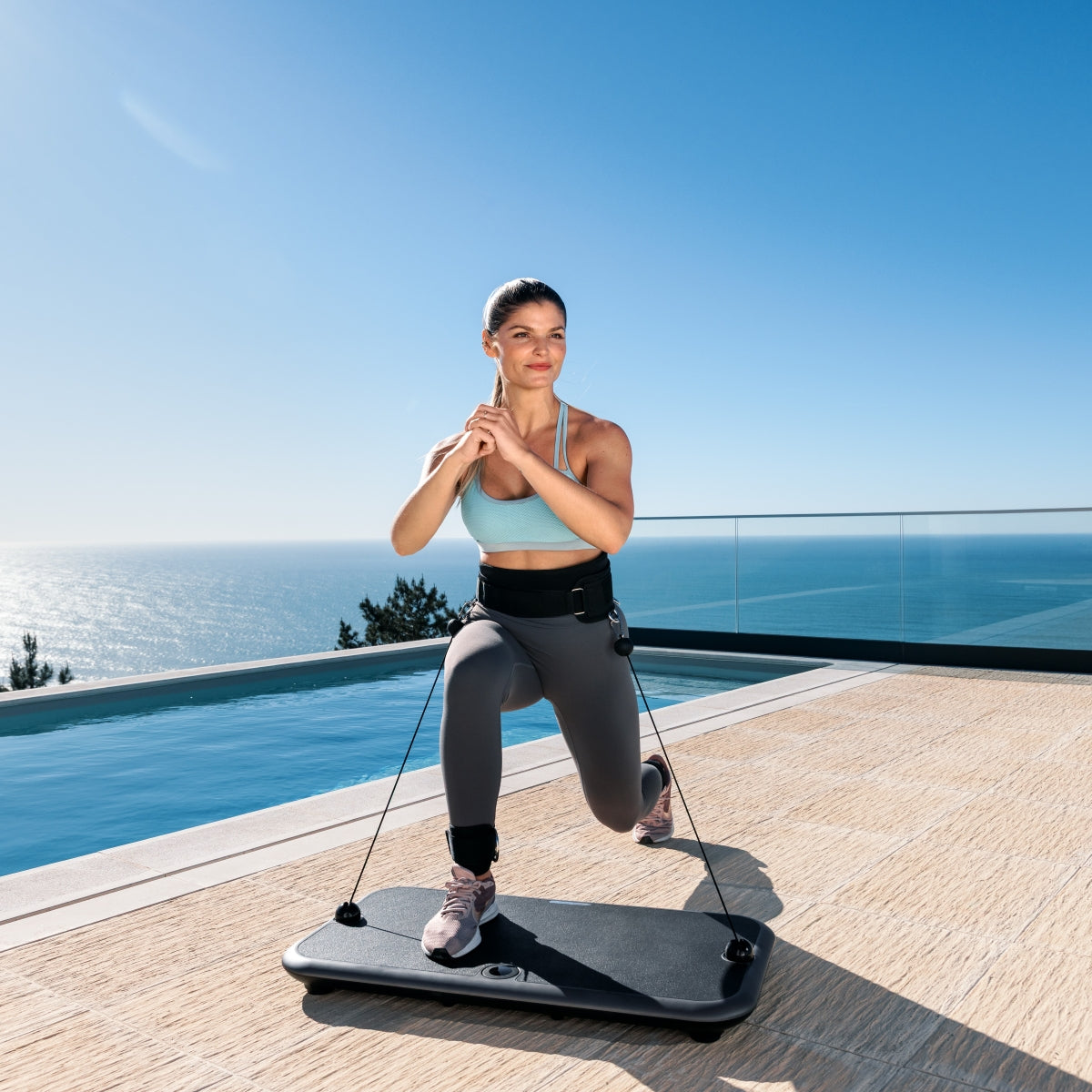 Flow Fitness DSG200i - Smart Home Gym - Krachtstation - 90 kg - Inclusief Gratis App - Aanzicht