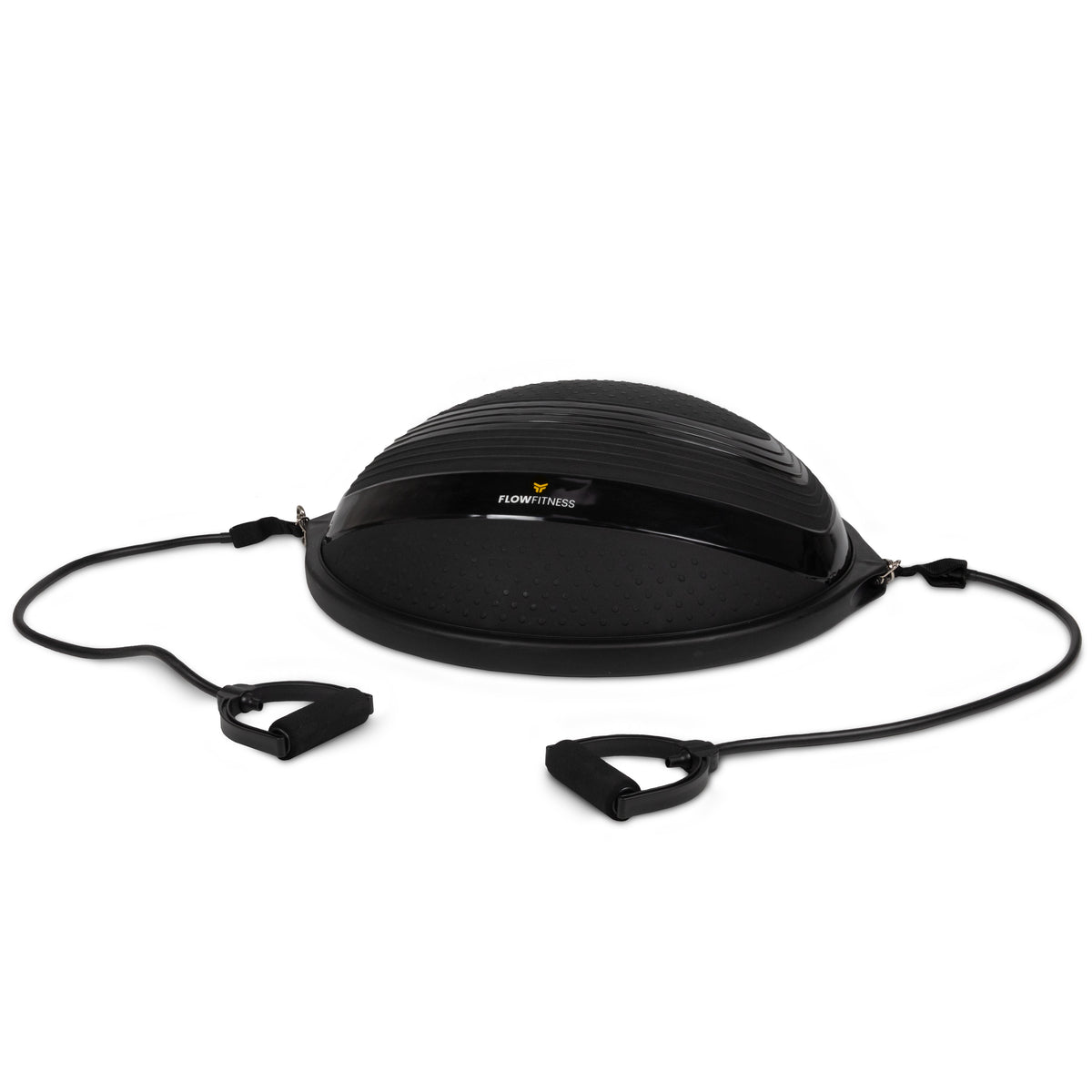 Flow Fitness Balanstrainer Pro - 63 cm - met Fitness Elastieken en Opblaaspomp - Aanzicht