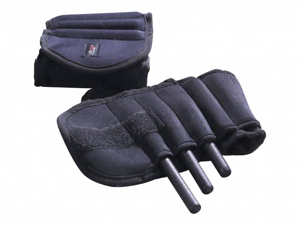 Lifemaxx Verstelbare Enkel- en Polsgewichten Pro - 2 x 1,25 kg - Aanzicht
