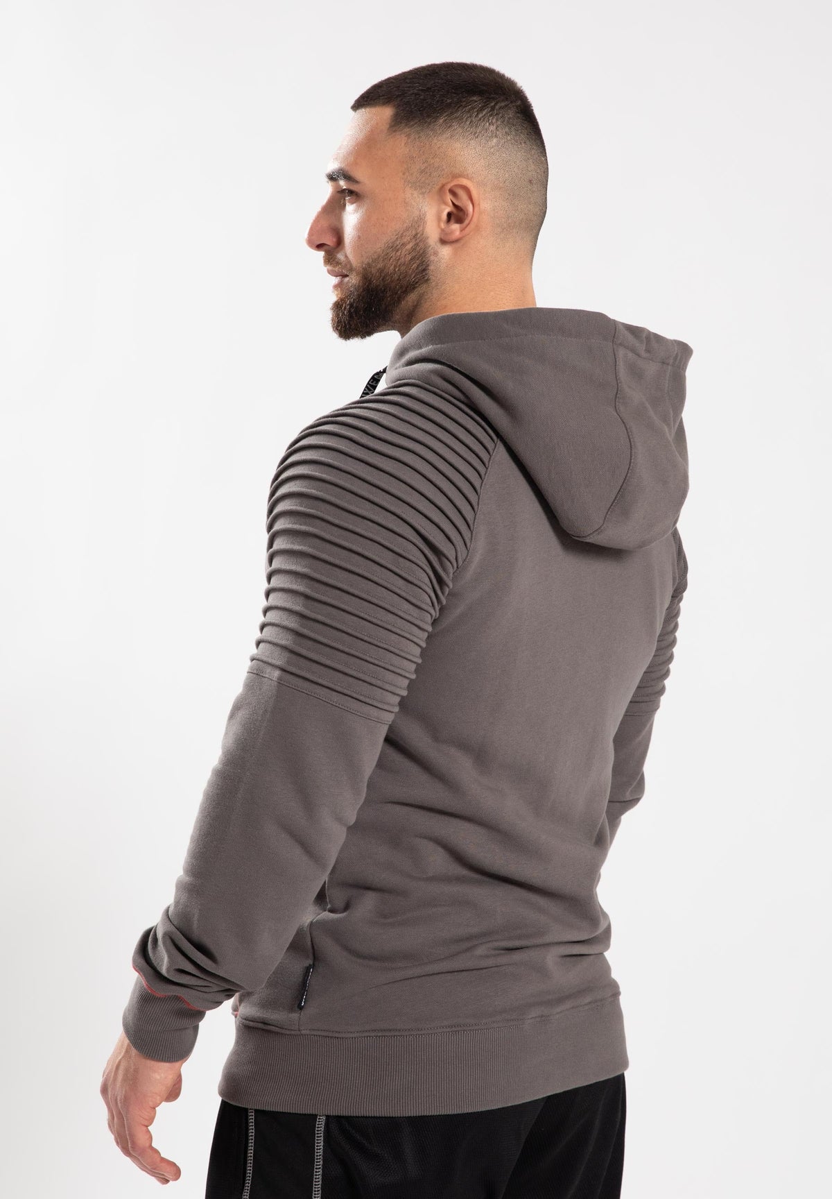 Gorilla Wear Georgia Vest met Capuchon - Grijs - Aanzicht