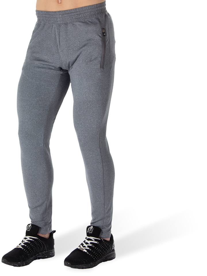 Gorilla Wear Glendo Trainingsbroek - Lichtgrijs - Aanzicht