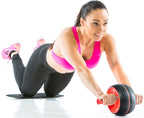 Gymstick Jumbo Ab Roller - Met Online Trainingsvideos - Aanzicht