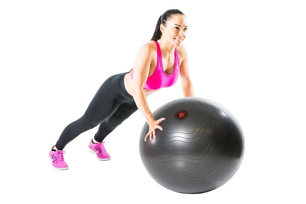 Gymstick Burst Resistant Gymbal - Fitnessbal - Met Online Trainingsvideo's - 75 cm - Aanzicht