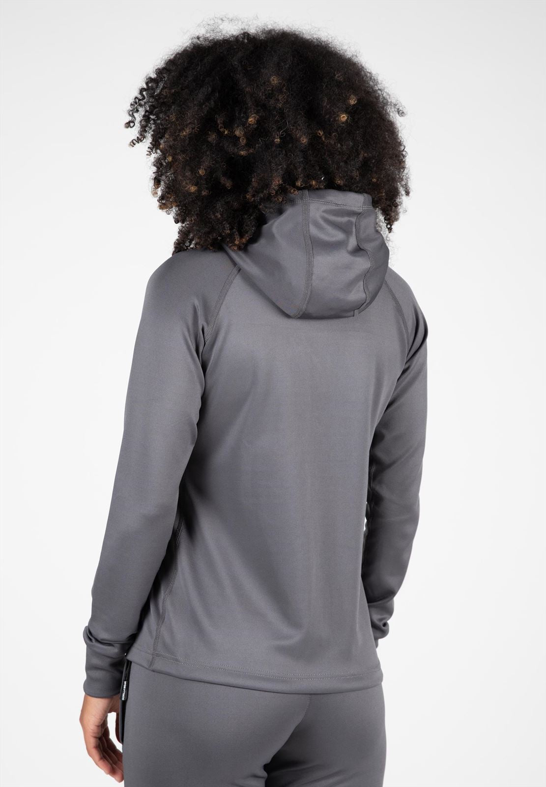 Gorilla Wear Halsey Trainingsjas - Grijs - Aanzicht