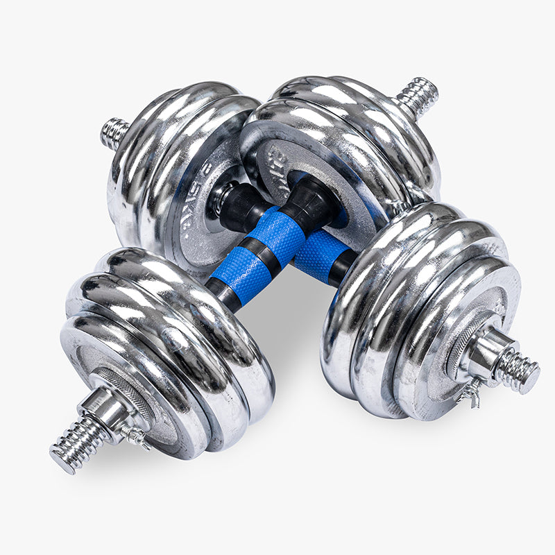 Climaqx Dumbbell- en Halterset - 30 kg - Aanzicht