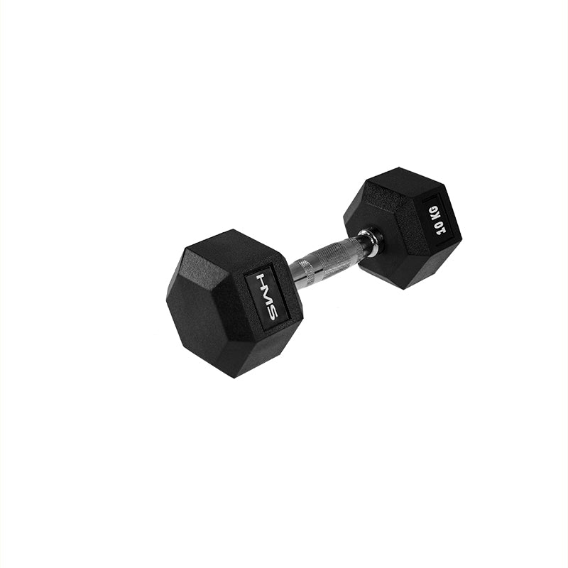 HMS Hexa Pro Dumbbell - 10 kg - Aanzicht