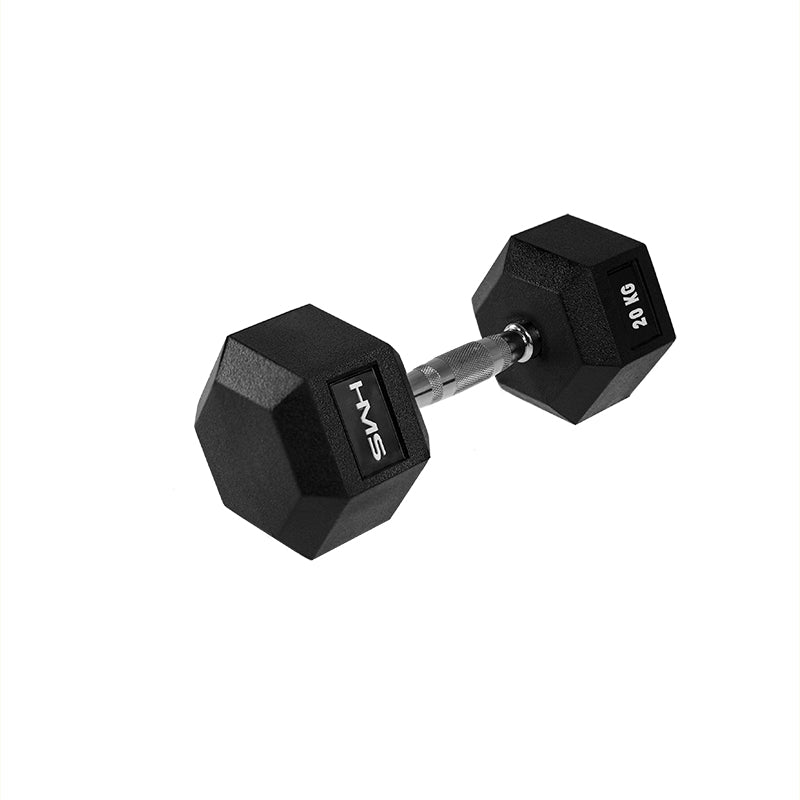 HMS Hexa Pro Dumbbell - 20 kg - Aanzicht
