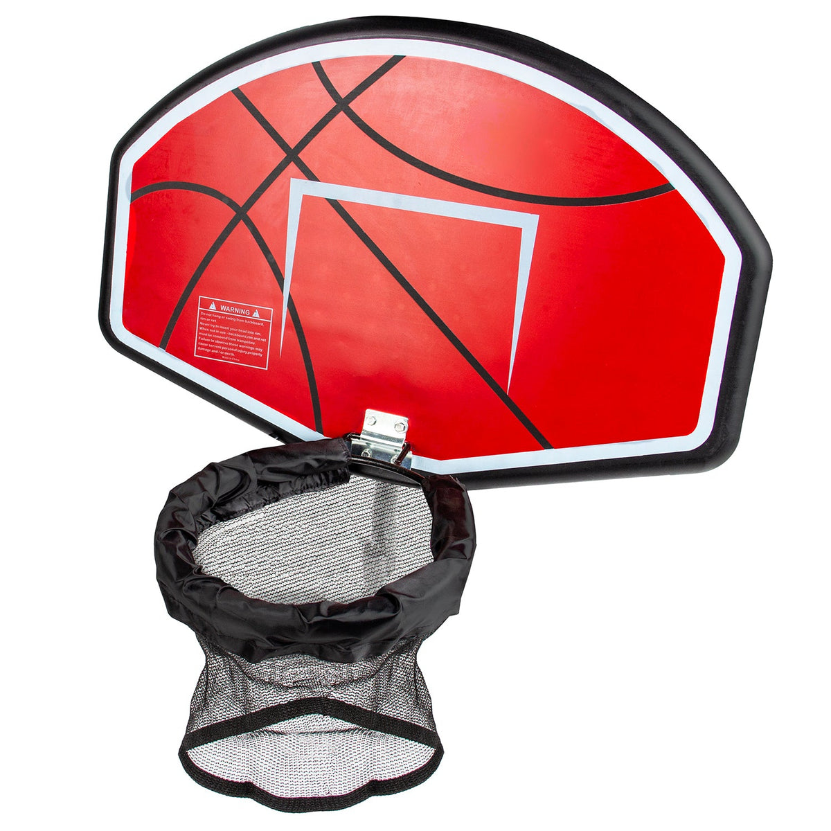 VirtuFit Trampolinebasket - Basketbal Ring - met Bal - Aanzicht