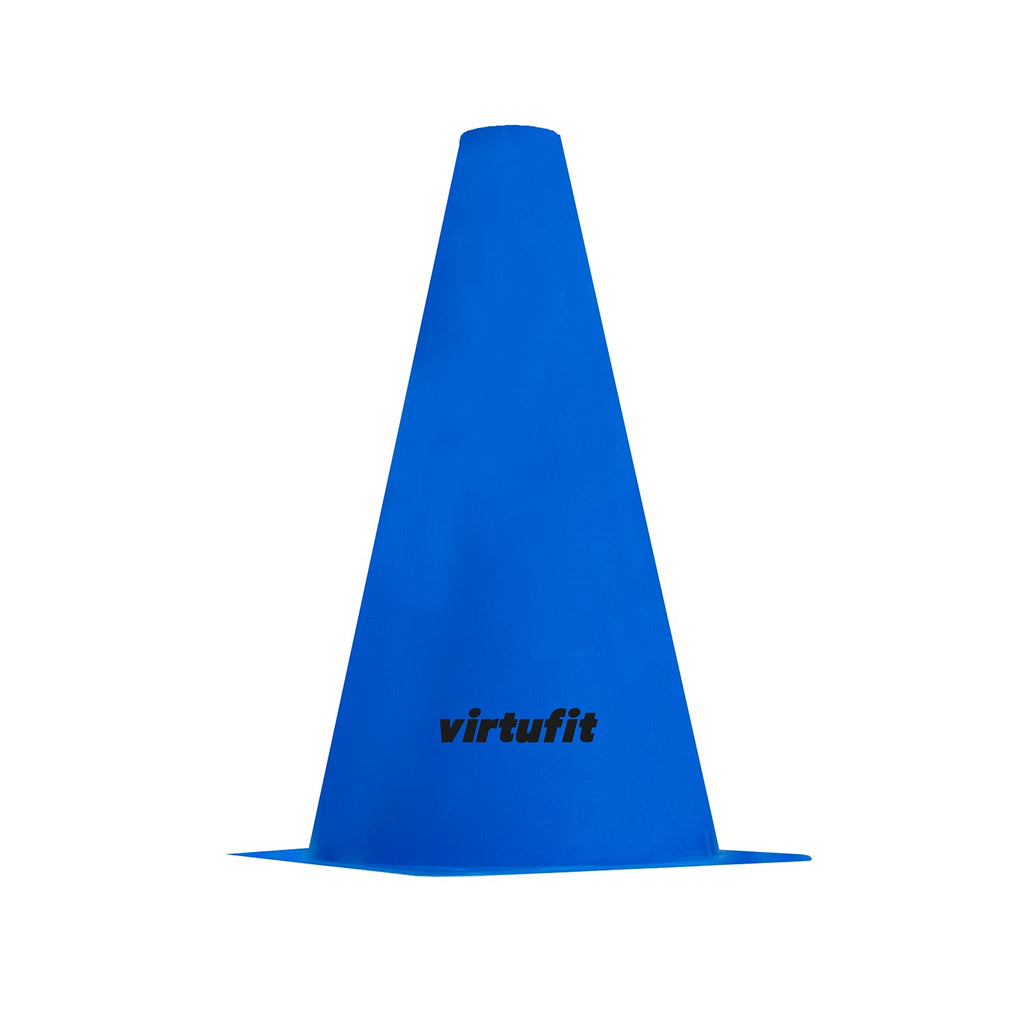 VirtuFit Pionnen Set - 23 cm - 12 Stuks - Blauw - Aanzicht