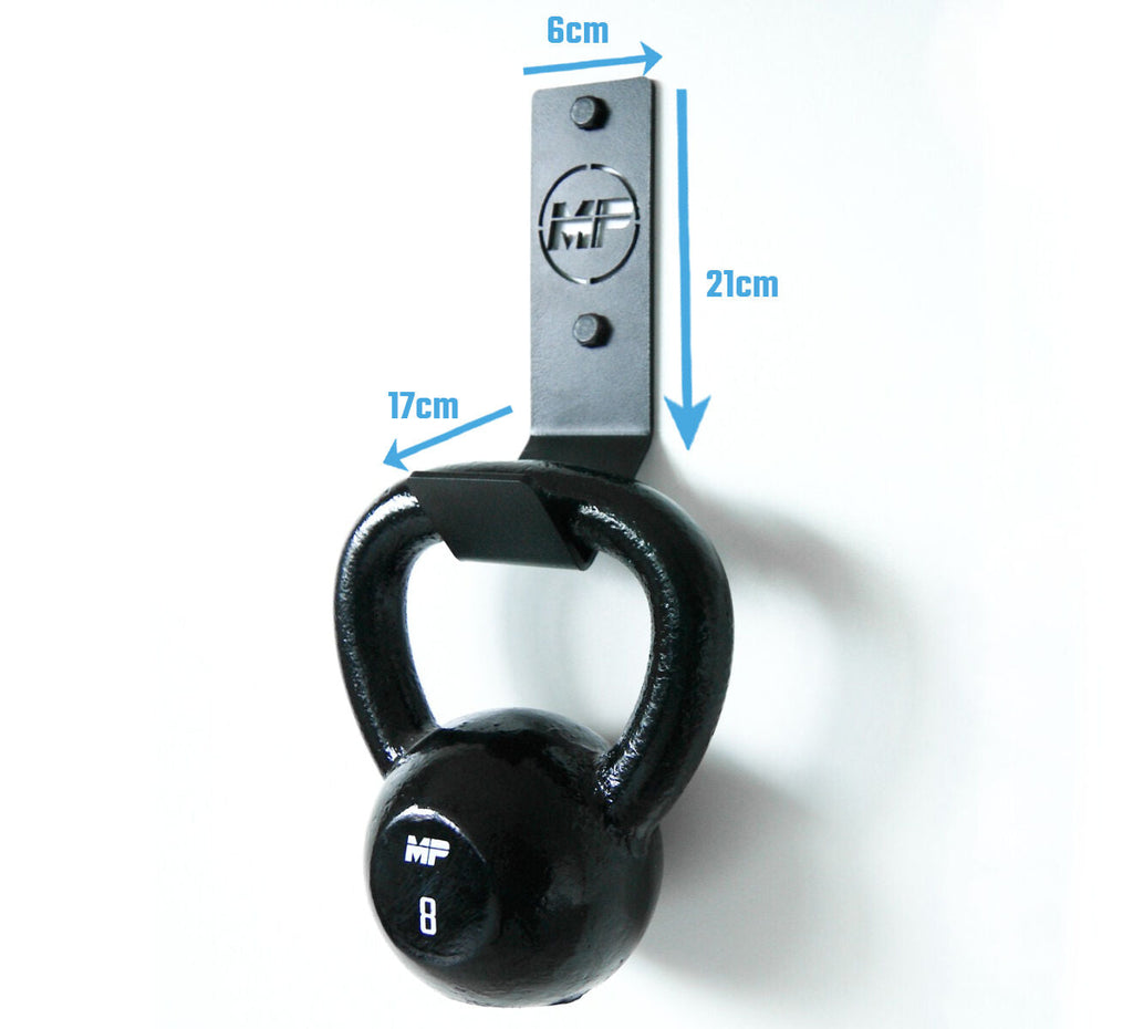 Muscle Power Ophangbeugel voor Kettlebells - Aanzicht