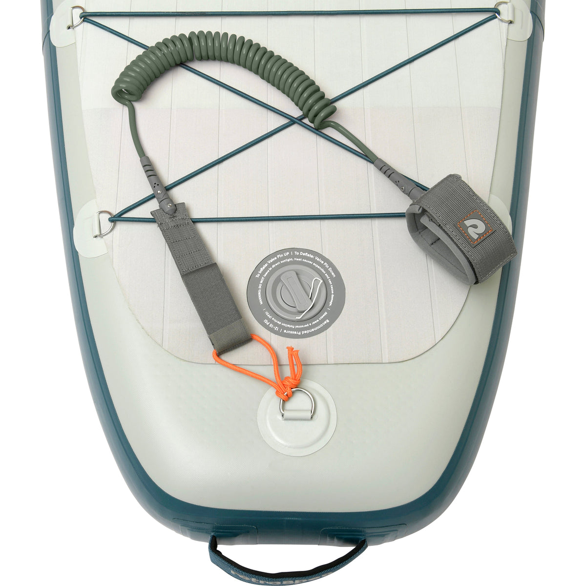 Retrospec Enkelband - Safety Ankle Leash - 3 m - Spruce/Donkergroen - Aanzicht
