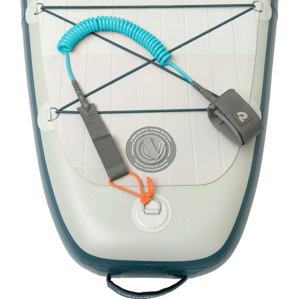 Retrospec Enkelband - Safety Ankle Leash - 3 m - Turquoise - Aanzicht