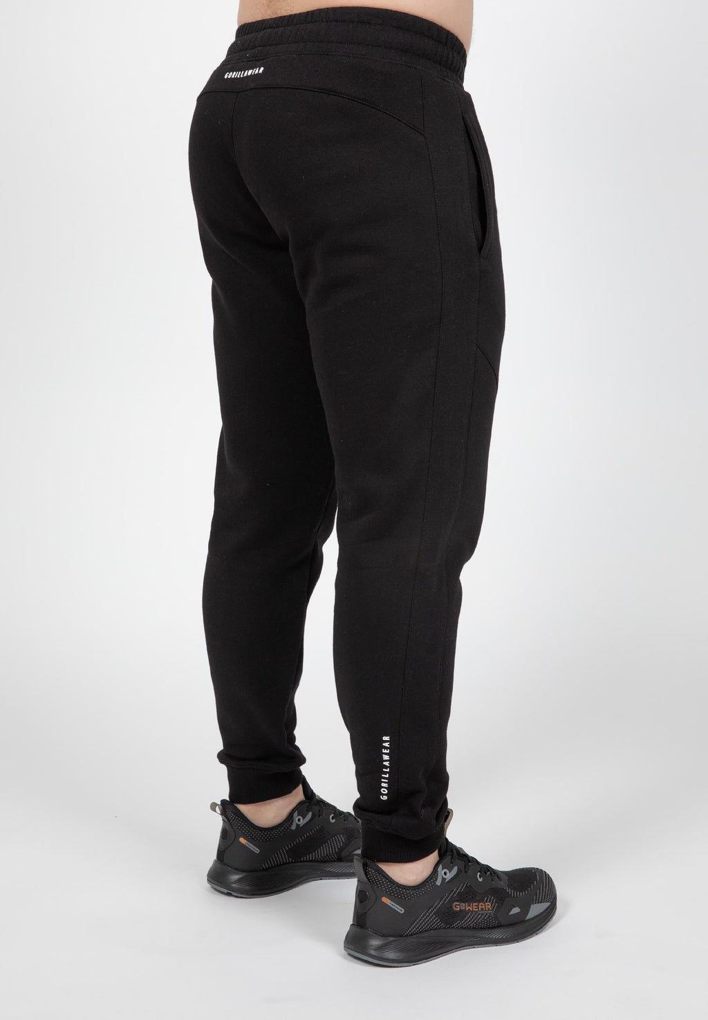 Gorilla Wear Leon Joggingbroek - Zwart - Aanzicht
