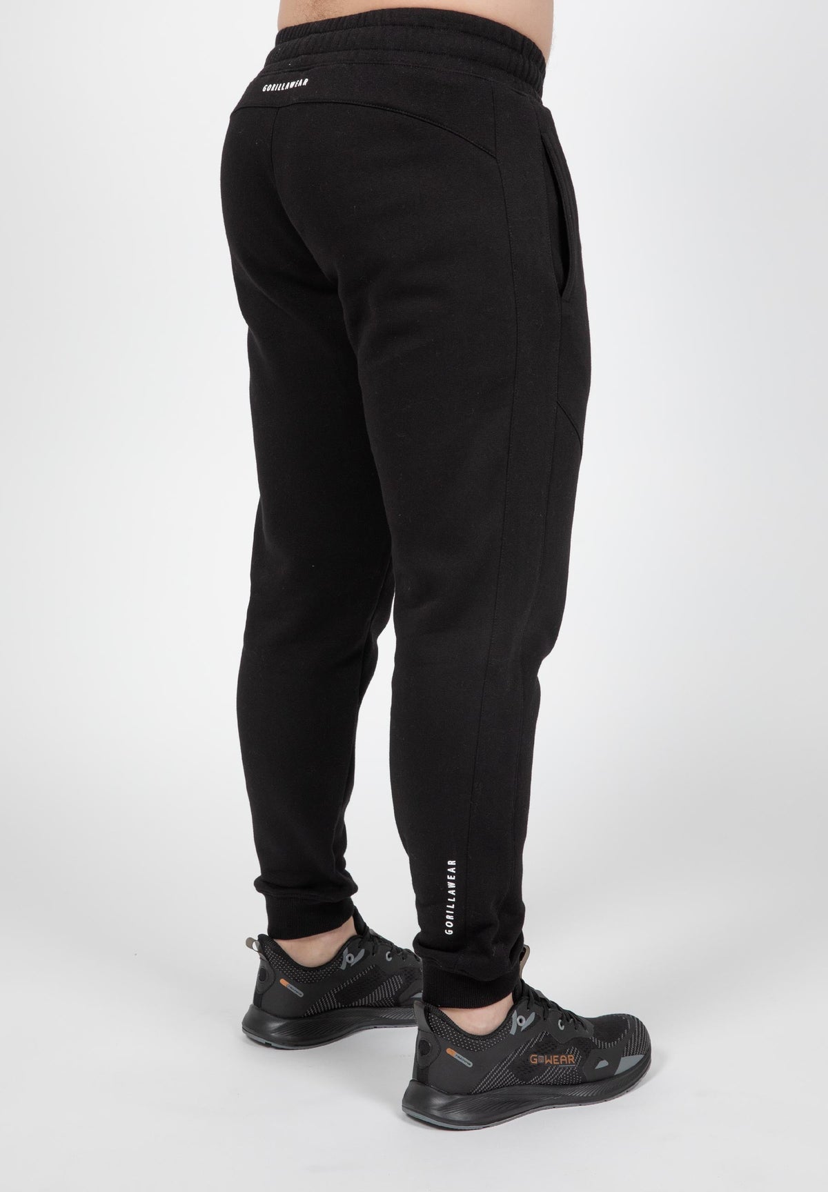 Gorilla Wear Leon Joggingbroek - Zwart - Aanzicht