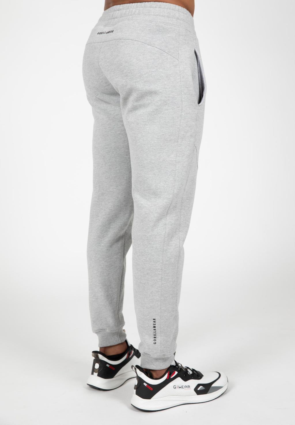 Gorilla Wear Leon Joggingbroek - Grijs - Aanzicht