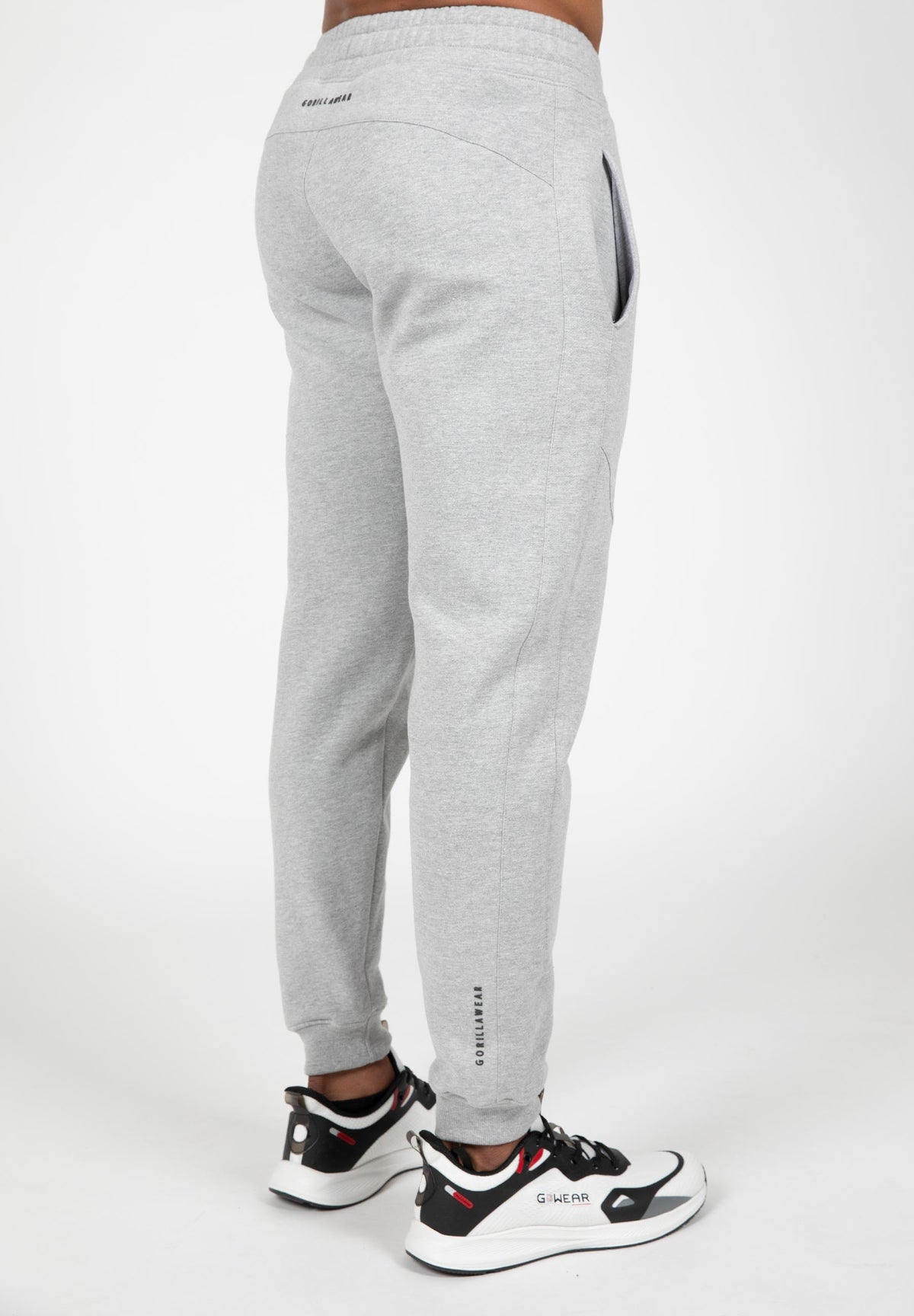 Gorilla Wear Leon Joggingbroek - Grijs - Aanzicht