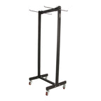 Lifemaxx LMX Aerobic Fitnessmat Opbergrek voor 30 matten - Zwart - Aanzicht