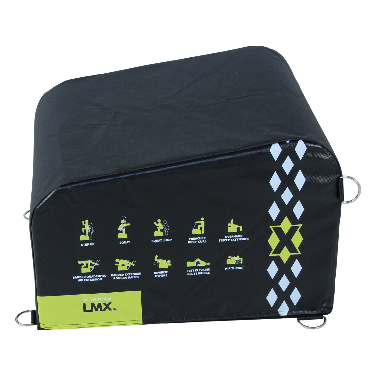 Lifemaxx LMX Hip Thrust Box - Aanzicht